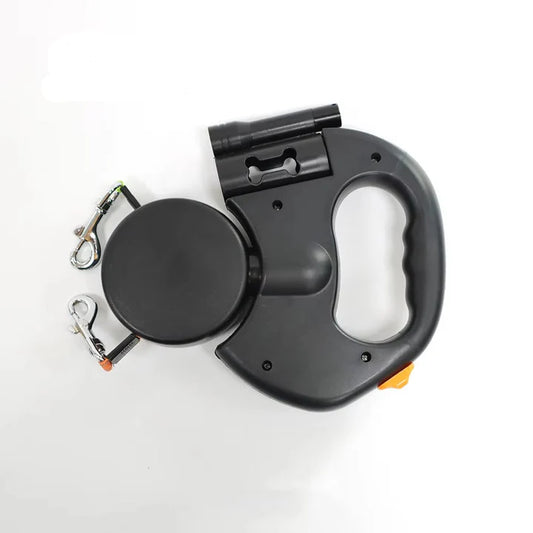 Retractable Dual Dog Leash 360 with LED Light