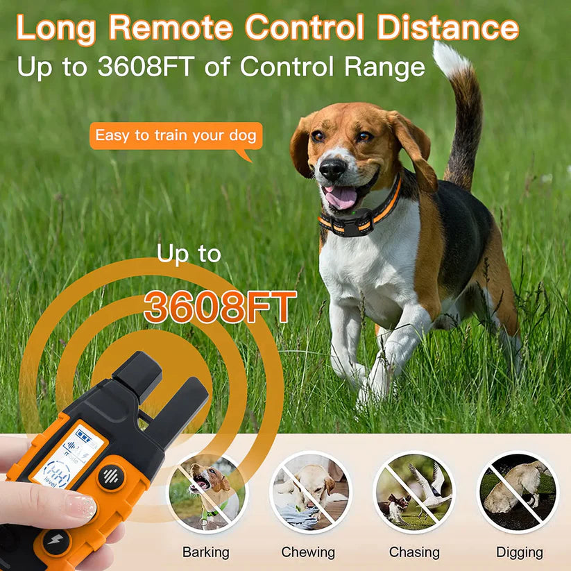 PawsJoyStore™ Waterproof Electric Dog Training Collar